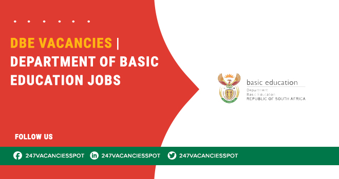 Department of Basic Education (DBE)- Social Worker & Other Job Openings 