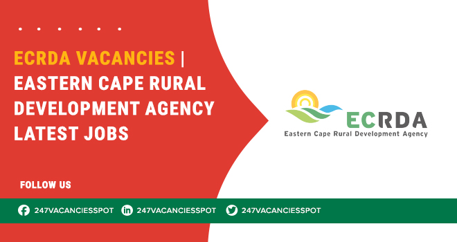 ECRDA Announces its Multiple Vacancies All Across SA | Apply Online 