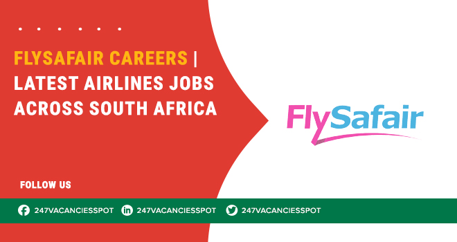 Airline Jobs Are Listed at Flysafair Careers 2024 - Submit Your Application Today
