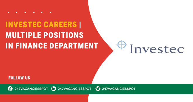 Investec Careers Announced its Positions in All Over South Africa | Apply Online
