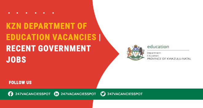 KZN Department of Education Vacancies | Build Futures Through Education SA 2024 