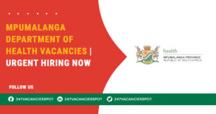 Mpumalanga Department Of Health Vacancies