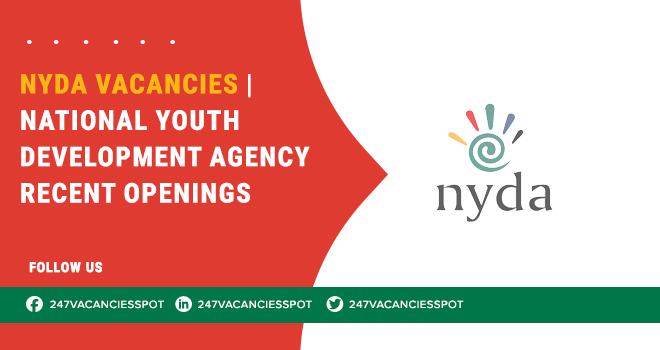 National Youth Development Agency (NYDA) Positions Are Listed– Apply Online Now
