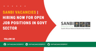 SANBI Vacancies