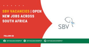 SBV Vacancies