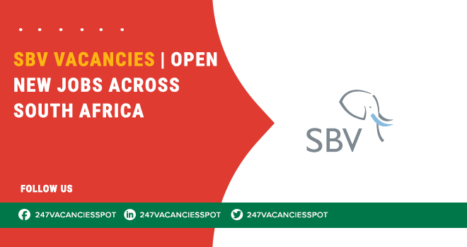 SBV Careers Opportunities in Cape Town, Durban & Across Africa – Apply Online
