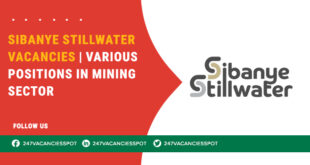 Sibanye Stillwater Vacancies