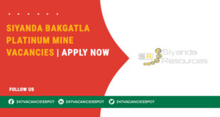 Siyanda Bakgatla Platinum Mine Vacancies