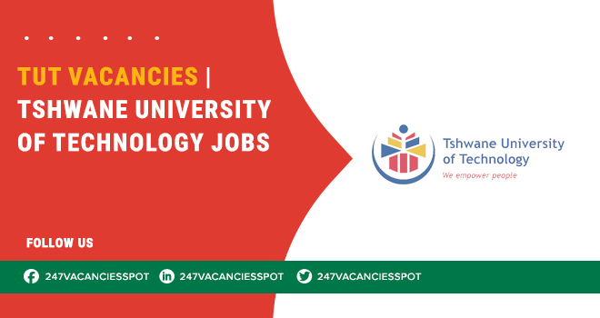 University Jobs Listed at Tshwane University of Technology (TUT) – Submit Your Application Online
