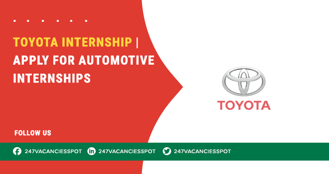 Automotive internship Listed in Toyota | Apply Now in KwaZulu-Natal, Gauteng, and Across South Africa
